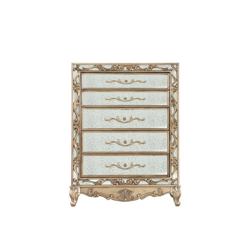 Rosdorf Park Chingford Solid Wood Sleigh Bedroom Set Wayfair